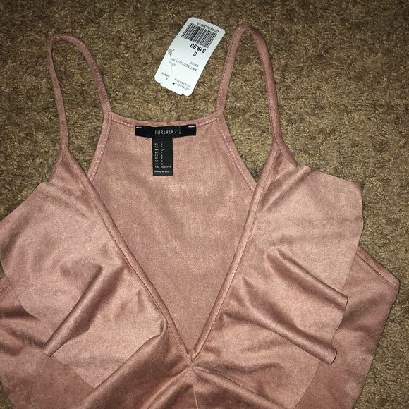 Suede bodysuit - Picture 2 of 3